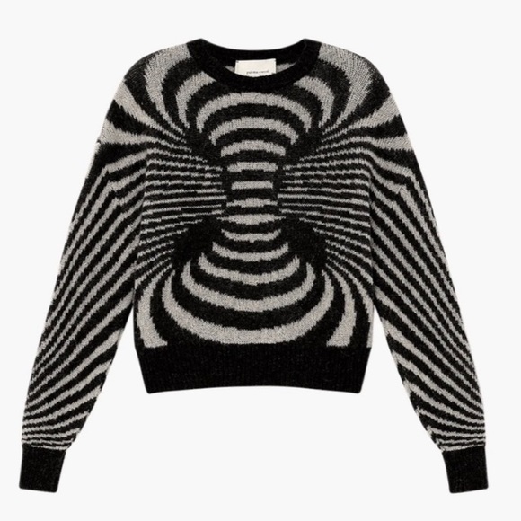 Paloma Wool Sweaters - NWT- Paloma Wool Matrix Sweater Black and White Small